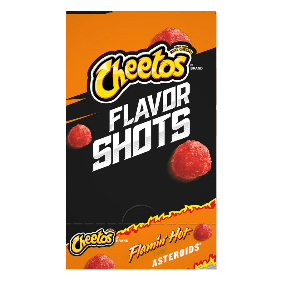Cheetos® Asteroids® Flamin' Hot® Cheese Flavored Snacks, 6 count